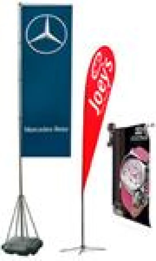 Mobile Fahnen von Easydisplay