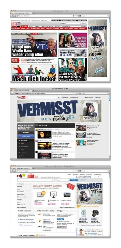 Browser Add-on zur Suche vermisster Kinder