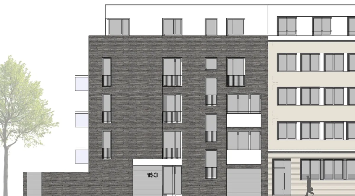 Neue Eigentumswohnungen in Köln-Zollstock, Vorgebirgsstraße 180 (© GLOBAL-ACT GmbH)