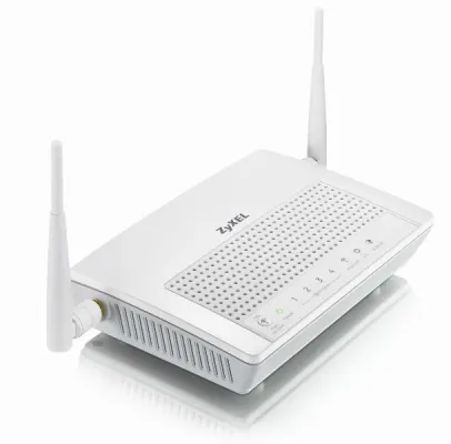 Bild: Neuer Strom sparender Modem Router von ZyXEL mit Draft N 2.0 Technik