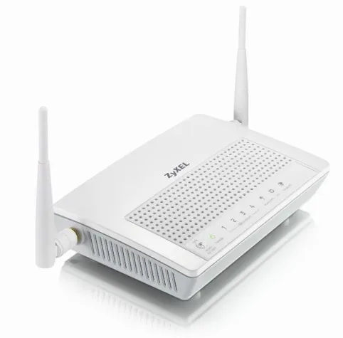 Bild: Neuer Strom sparender Modem Router von ZyXEL mit Draft N 2.0 Technik