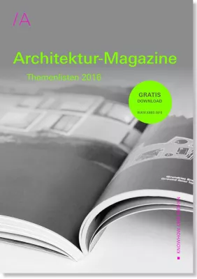 Bild: Architektur-Projekte erfolgreich publizieren