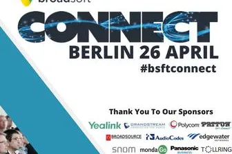 BroadSoft präsentiert auf der Connect 2017 Trends für UC, Team Collaboration und Contact Center Bild: BroadSoft präsentiert auf der Connect 2017 Trends für UC, Team Collaboration und Contact Center