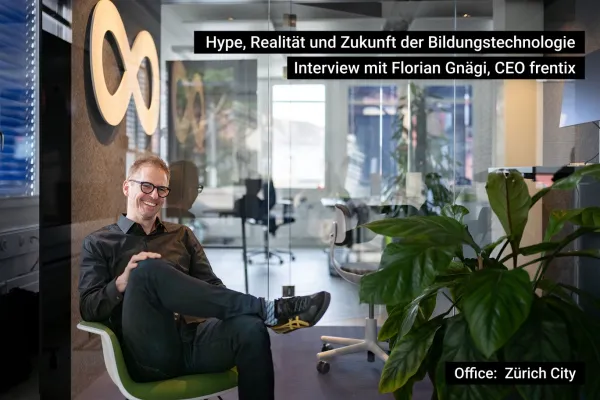 Bild: Florian Gnägi im Gespräch über Trends, Realität und Zukunft