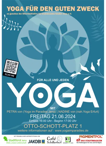 Bild: Yoga für den guten Zweck - Das große Charité Yoga in Jena