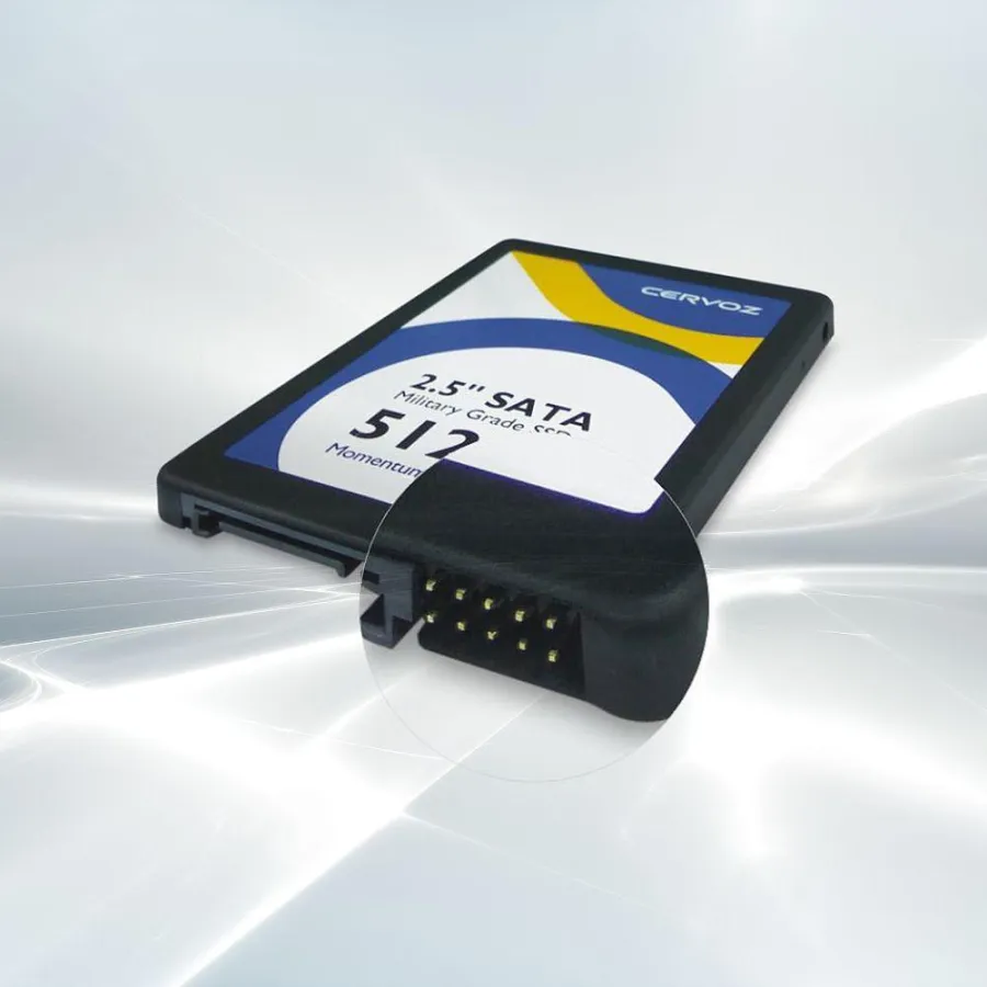 SSD mit Self-Destruct; Zertifizierung nach MIL-810G