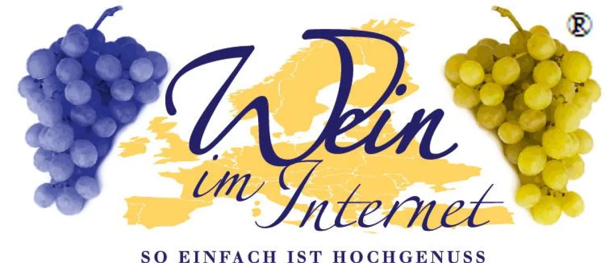 Das Logo von Wein im Internet wurde als Wort-/Bildmarke geschützt