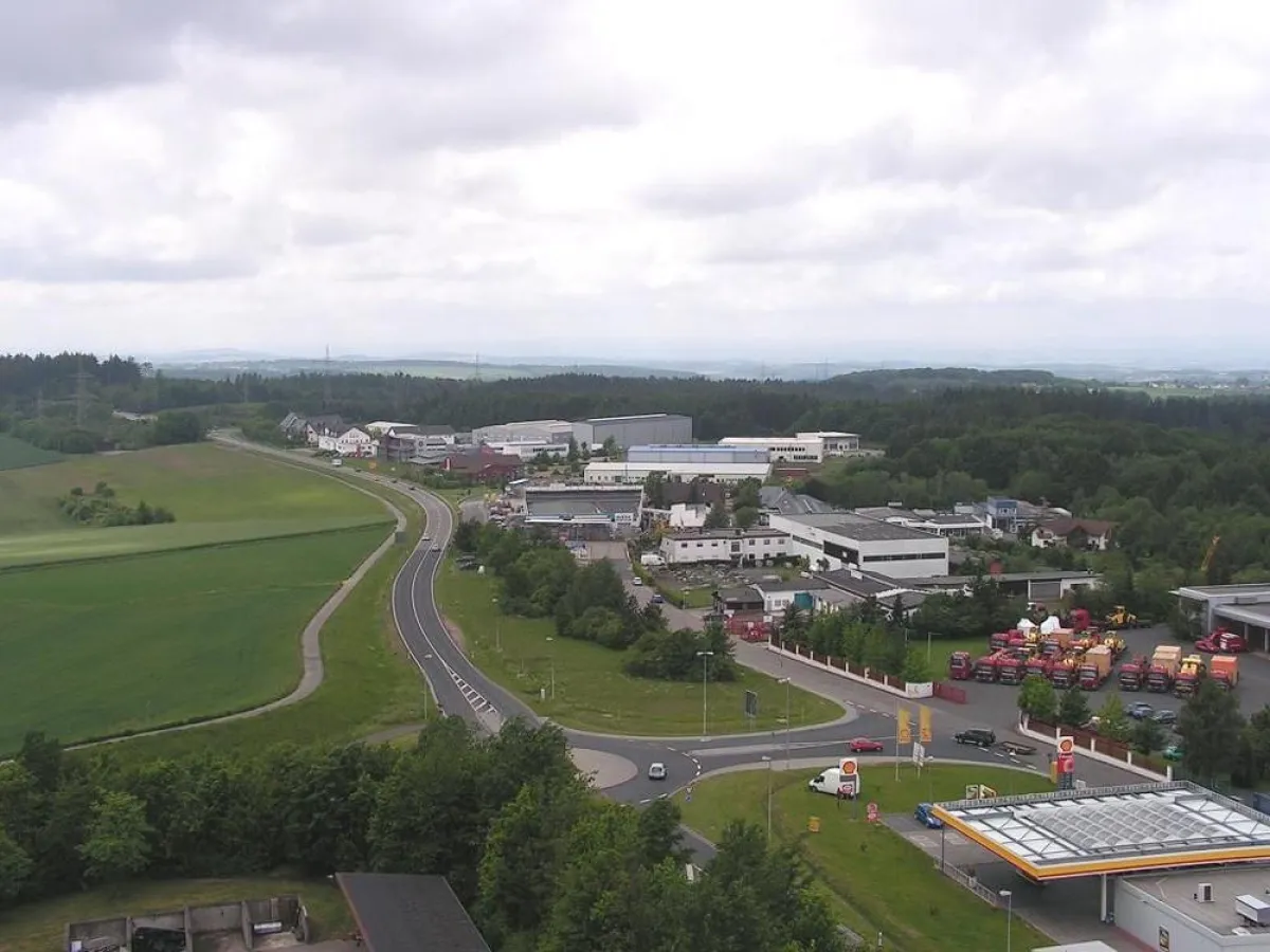 Gewerbepark Dörth und neue Bebauungsflächen