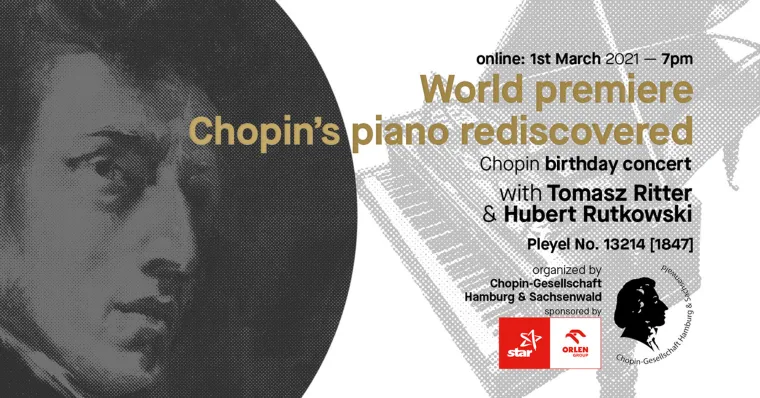 Wir feiern Chopins Geburtstag mit einer Weltpremiere Bild: Wir feiern Chopins Geburtstag mit einer Weltpremiere