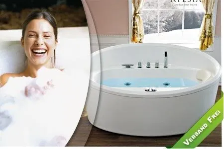 Bild: ATESIA Whirlpool Badewannen und Dampfduschen ab sofort versandkostenfrei