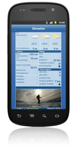 WeatherPro for Android 2.0 – Start des Premium-Services Bild: WeatherPro for Android 2.0 – Start des Premium-Services