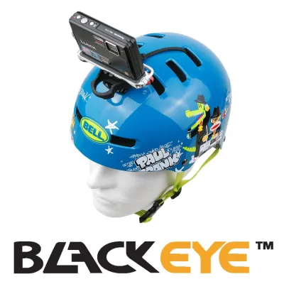 Bild: Kamera Halterungen für Kopf und Helm von Blackeye™ voll im CES Trend