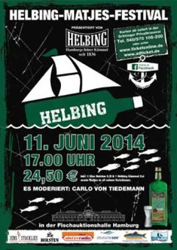 Bild: HELBING Kümmel feiert 7. Helbing-Matjes-Festival in Hamburg
