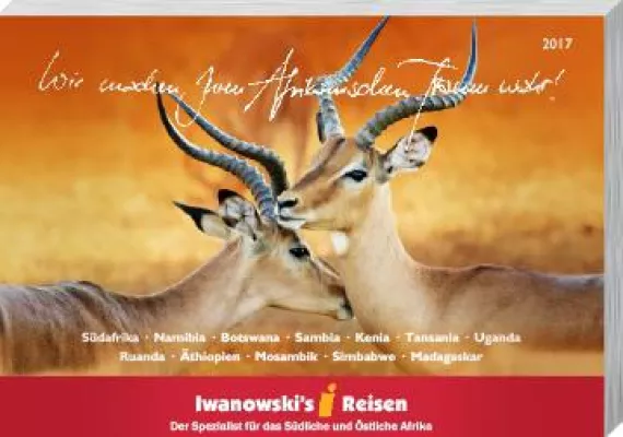 Bild: Neuer Afrika-Katalog 2017 bei Iwanowski's Reisen erschienen