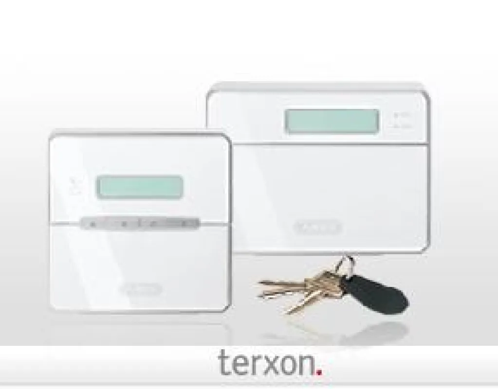 Die Terxon X Alarmkomponenten in neuem Design