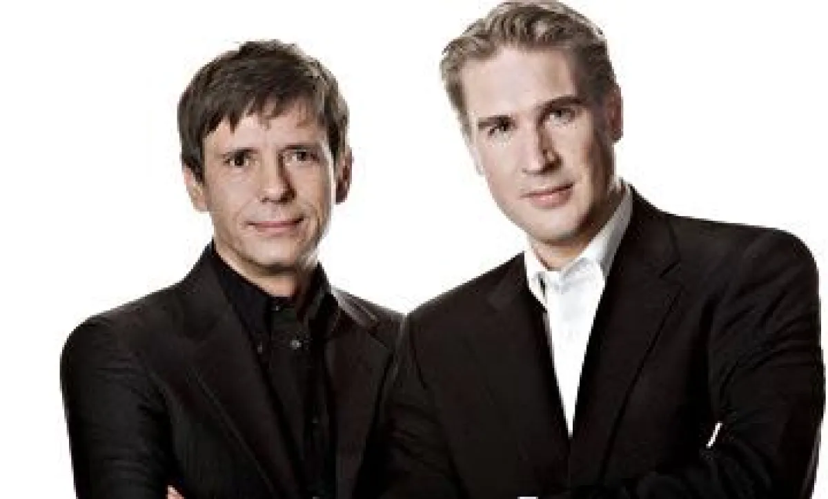 Die Trainer Axel Wehner und Ilja Grzeskowitz