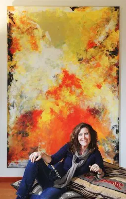 Bild: Hamburg in Acryl