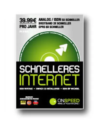 Bild: ONSPEED - der Turbo für jeden Internet-Anschluss