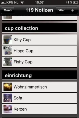 Bild: iPhone App: Fotos mit Notizen versehen und als PDF-Dokument versenden