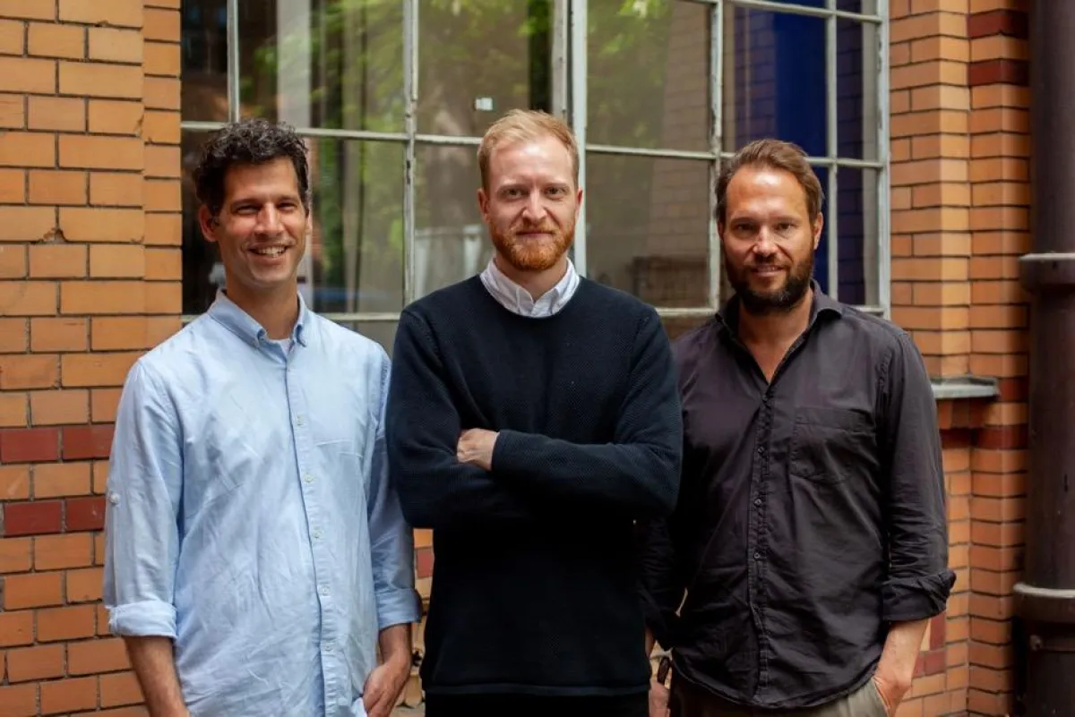 Gründer Guy Moller, Lukas Steinhilber, Melchior Bauer (Foto: Vehiculum)