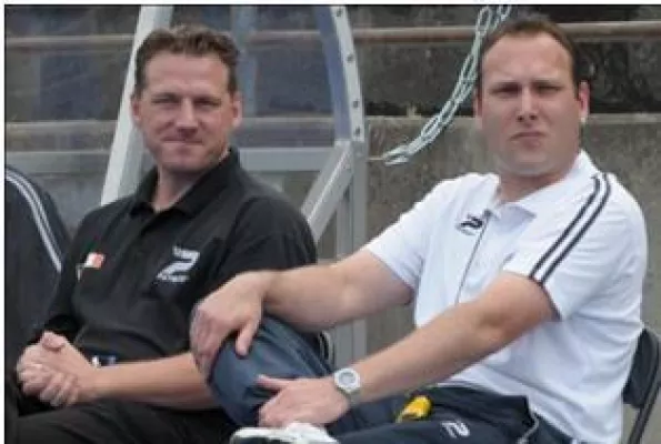Bild: Abschied von Trainer Michael Wolf zum Saisonende