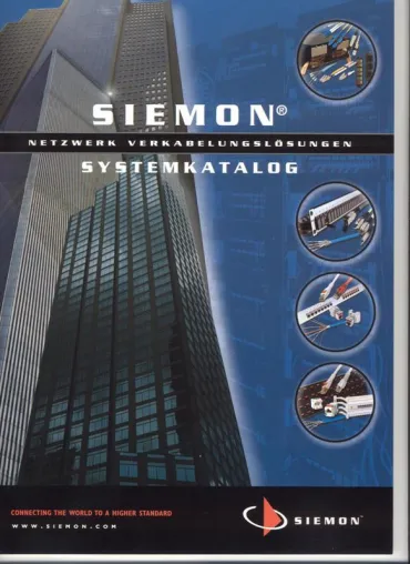 Siemon präsentiert seine erweiterte Website und neuen Systemkatalog zur strukturierten Verkabelung Bild: Siemon präsentiert seine erweiterte Website und neuen Systemkatalog zur strukturierten Verkabelung