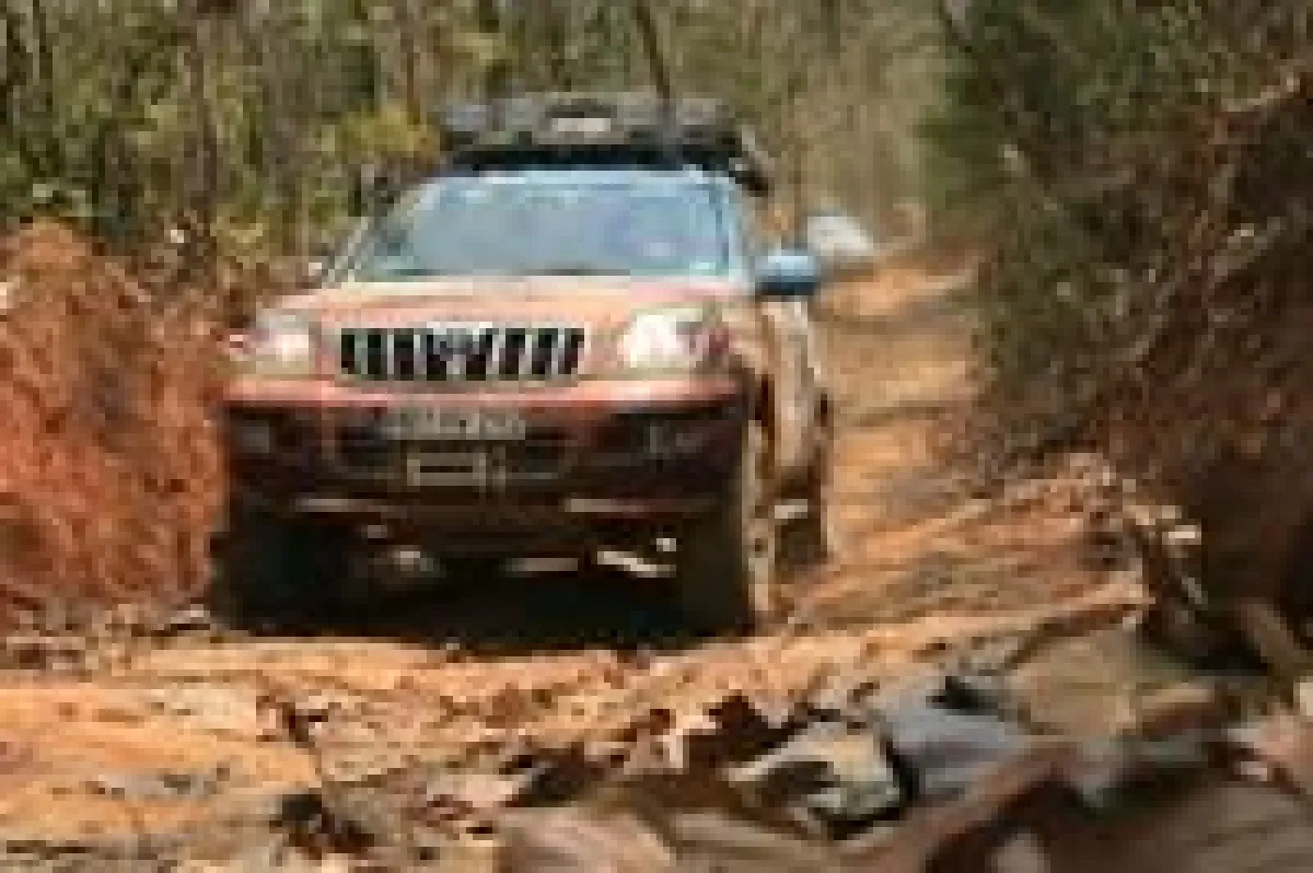 Offroad-Strecke in Thailand