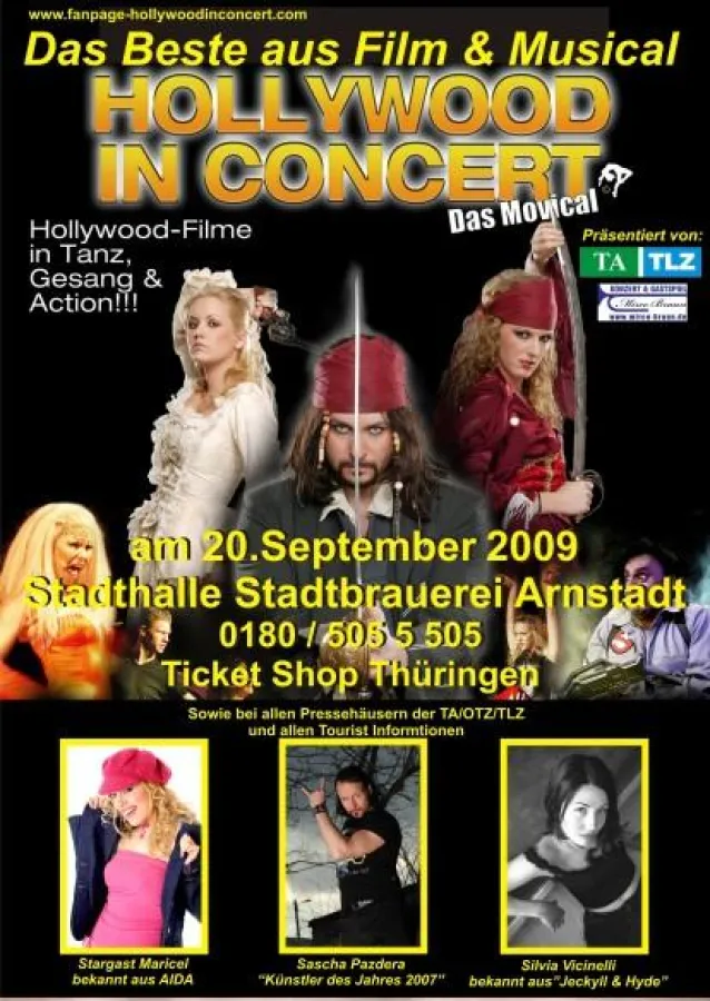 Plakat Hollywood in Concert