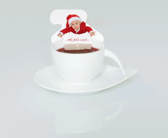 Bild: Santa Tee, die Weihnachtskartenidee