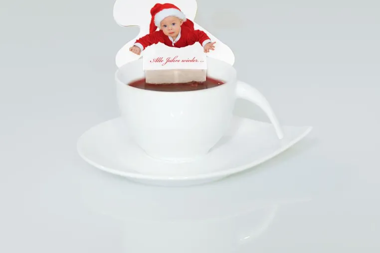 Santa Tee, die Weihnachtskartenidee Bild: Santa Tee, die Weihnachtskartenidee