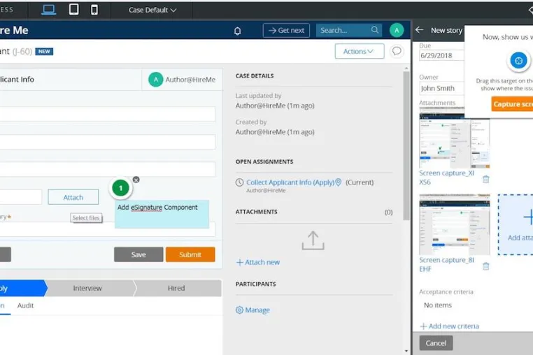 Bild: Pega Agile Workbench beseitigt die Lücke zwischen IT und Business
