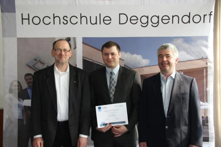 Bild: S+S unterstützt Studenten der Hochschule Deggendorf