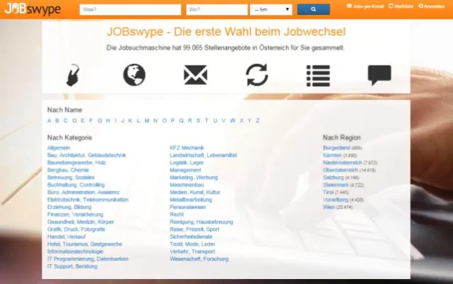 Bild: JOBswype erleichtert die Arbeitssuche mit gleich drei Neuerungen im November