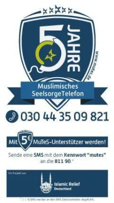 Bild: Muslimisches SeelsorgeTelefon (MuTeS) feiert 5. Geburtstag und erzählt seine außergewöhnliche Geschichte