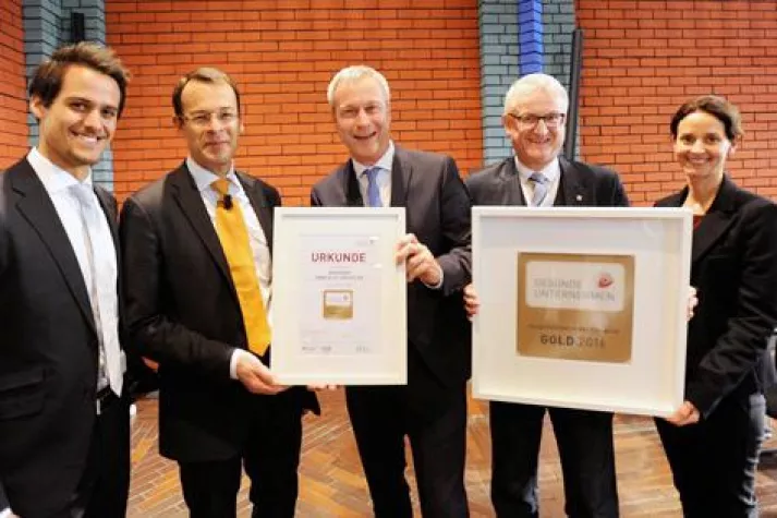 Bild: „Gesundes Unternehmen“: Gold für Infraserv Höchst