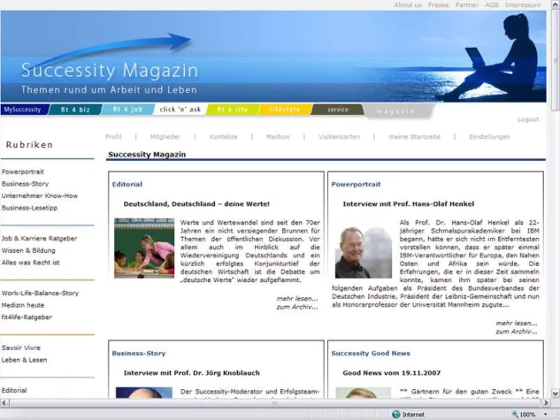 Prof. Hans-Olaf Henkel im Interview mit Successity Bild: Prof. Hans-Olaf Henkel im Interview mit Successity