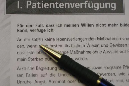 Bild: Podiumsdiskussion von CDL und CDU in Koblenz zum Thema Patientenverfügung und Vorsorgevollmacht