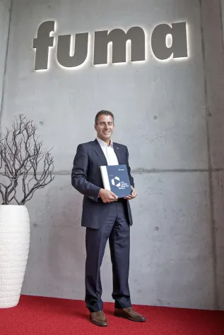 Bild: FUMA wird im Buch „Die großen deutschen Marken 2016“ präsentiert