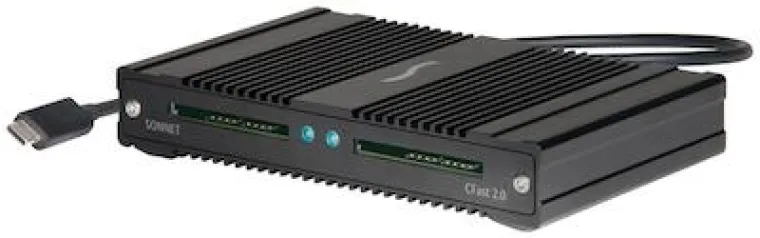 Bild: Jetzt mit Thunderbolt 3: Der SF3 CFast 2.0 Pro Kartenleser von Sonnet