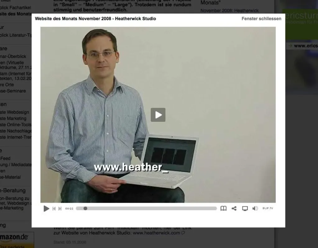 Präsentation der 