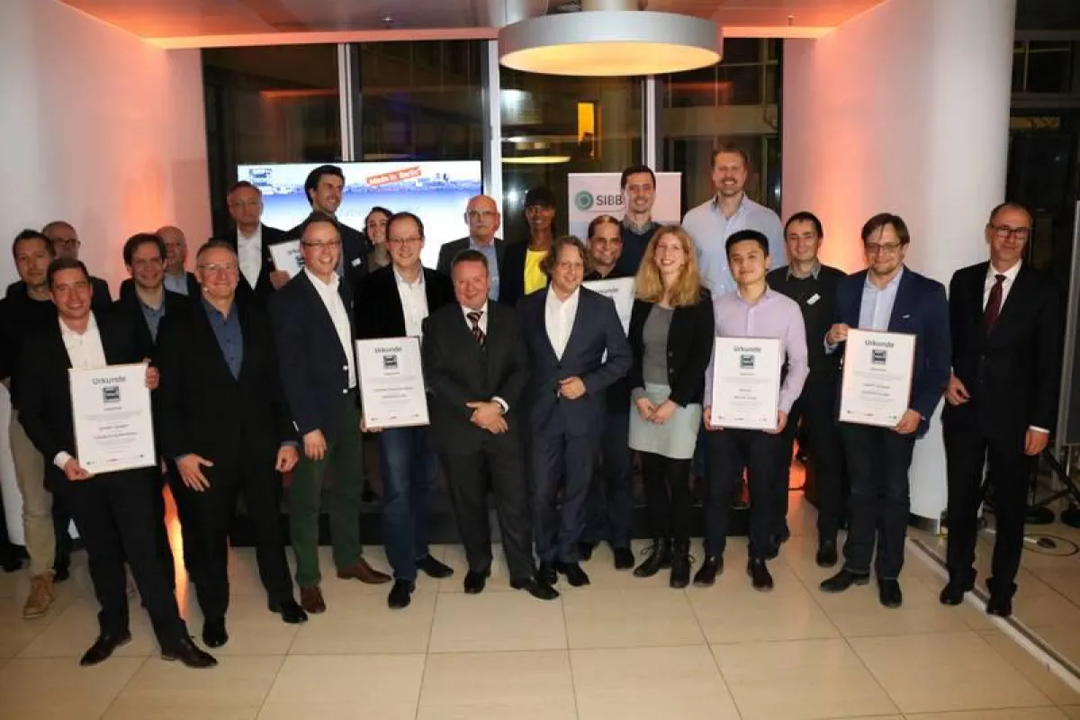 Preisträger des Deep Tech Award 2017. Foto: SIBB e.v.