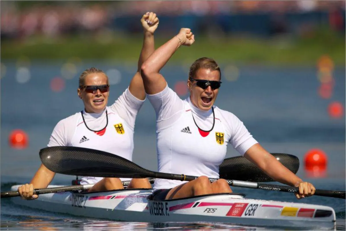 Franziska Weber und Tina Dietze gewinnen die Goldmedaille im KII (Foto: Camera 4, Thonfeld)