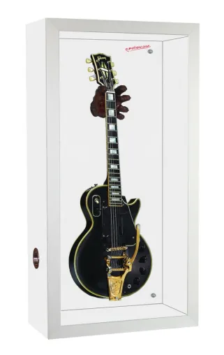 Der neue emotioncase decent 'ROCKSTAR': So schön kann Musik in der Vitrine aussehen. Bild: Der neue emotioncase decent 'ROCKSTAR': So schön kann Musik in der Vitrine aussehen.
