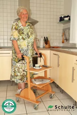 Bild: Haus-Rollator: Die richtige Griffhöhe sorgt für Sicherheit