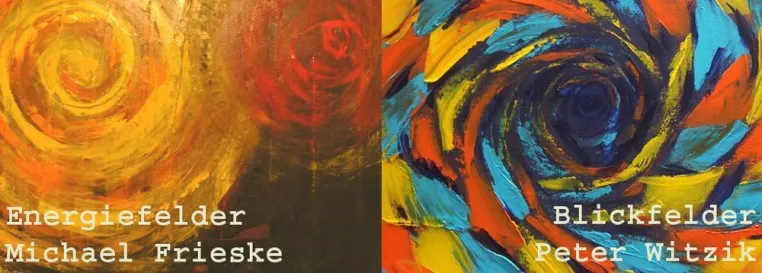 Bild: Ausstellung „Energiefelder/Blickfelder“ v. Peter Witzik & Michael Frieske, Lokal Alte Feuerwache, Köln