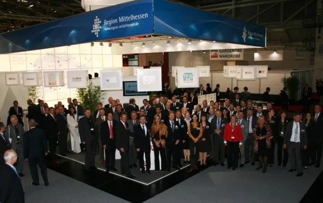 Bild: Einzelhändler auf dem Vormarsch: Aussteller am Mittelhessenstand ziehen positives Resumée über Expo Real