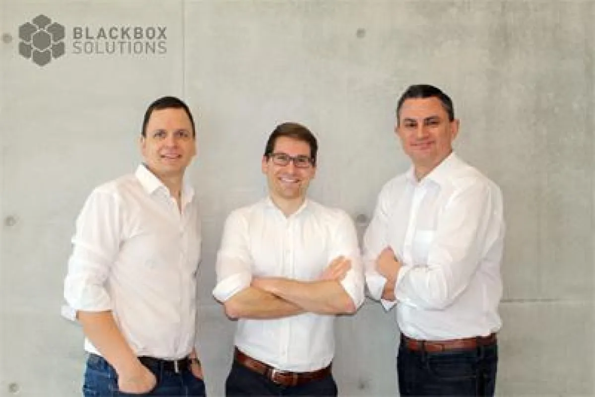 Das Gründerteam von BLACKBOX Solutions: Dr. Wolfgang Vogl, Dominik Buchinger, Shawn Silberhorn