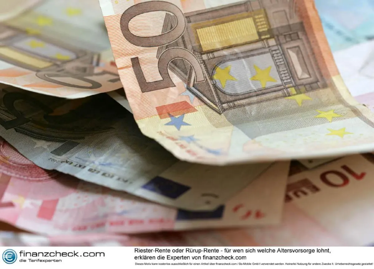 Riester-Rente oder Basis-Rente - für wen sich welche Altersvorsorge lohnt, erklären die Experten von finanzcheck.com