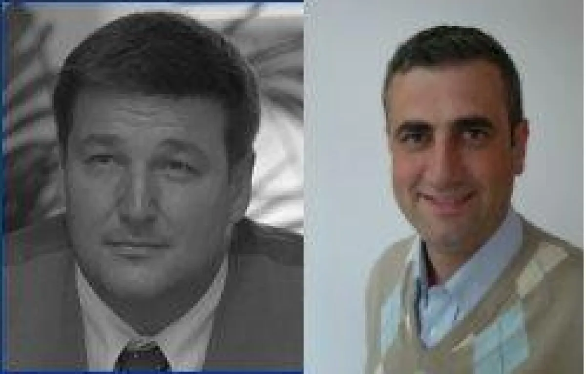 Klaus Stieringer (Stadtmarketing Bamberg, l.), David Perpina (LionOS GmbH/perJOB, r.)