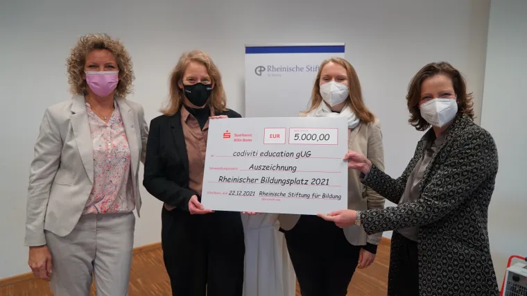 Bild: Kölner Bildungsinitiative erhält Rheinischen Bildungsplatz 2021